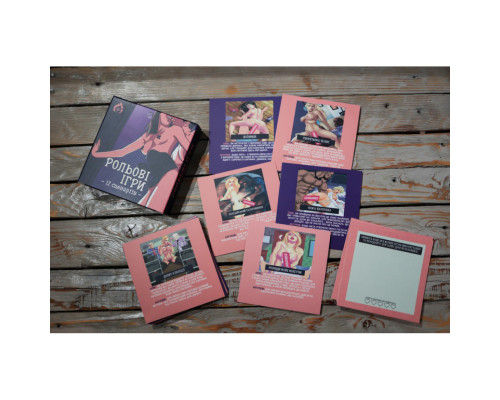 Настольная игра "Ролевые игры" PLR-0010, 18+