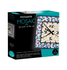 Набор для творчества стеклянная мозаика "Часы" MA4002, 4 уровень