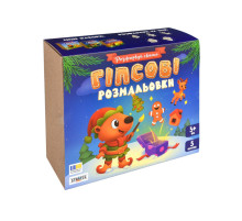 Набор для творчества Гипсовая раскраска "Раскрась праздник" 30981