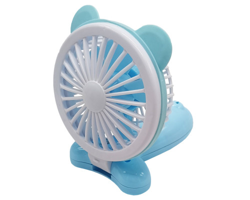 Вентилятор ручной портативный "Мишка" VNTR-002-4(Blue) синий