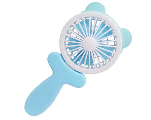 Вентилятор ручной портативный "Мишка" VNTR-002-4(Blue) синий