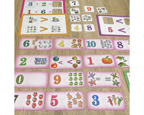 Детская развивающая настольная игра "Цифры" 0475 от 3 лет