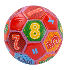 М'яч футбольний Numbers MS 4834(Red) розмір №2, 90 г, у пакеті