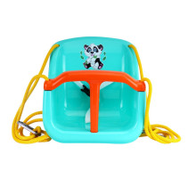 Дитяча гойдалка 8102TXK(Turquoise) пластик, до 20 кг, мотузка 2,5 м