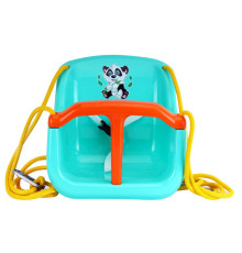 Дитяча гойдалка 8102TXK(Turquoise) пластик, до 20 кг, мотузка 2,5 м