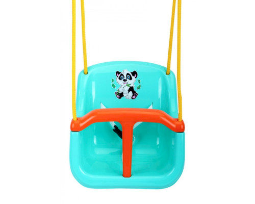 Дитяча гойдалка 8102TXK(Turquoise) пластик, до 20 кг, мотузка 2,5 м