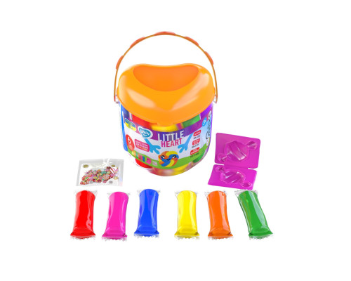 Набір для ліплення з тістом Little Heart 41240, 6 стиків