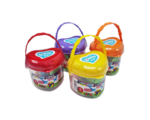 Набір для ліплення з тістом Little Heart 41240, 6 стиків