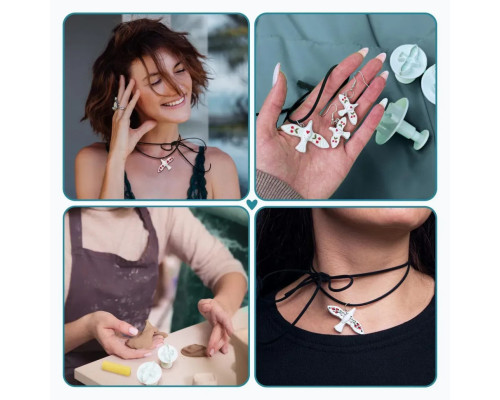 Большой набор для создания украшений "Птицы" GL-008 из пластической глины