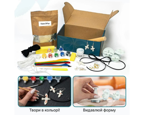Большой набор для создания украшений "Птицы" GL-008 из пластической глины