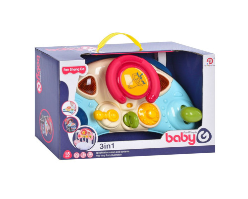 Детский игровой Автотренажер 3 в 1 898-8101 звук, свет