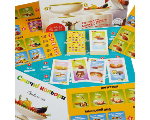 Детская настольная игра «Вкусные цвета» 320053