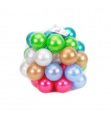 Набор шариков для сухих бассейнов ТехноК 8935TXK, 70 мм 60 шт в сетке