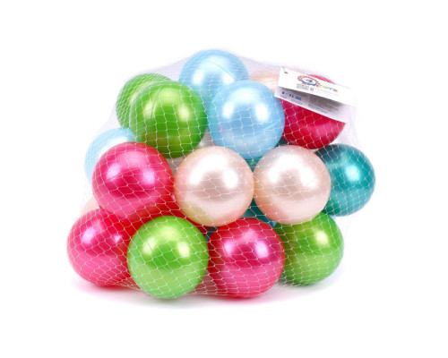 Набор шариков для сухих бассейнов ТехноК 8935TXK, 70 мм 60 шт в сетке