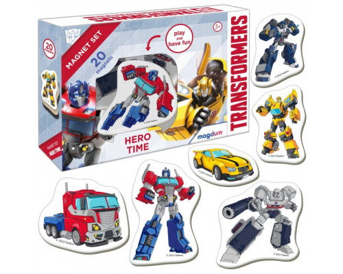 Набір магнітів "Трансформери. Час героїв" Magdum МЕ 5031-41