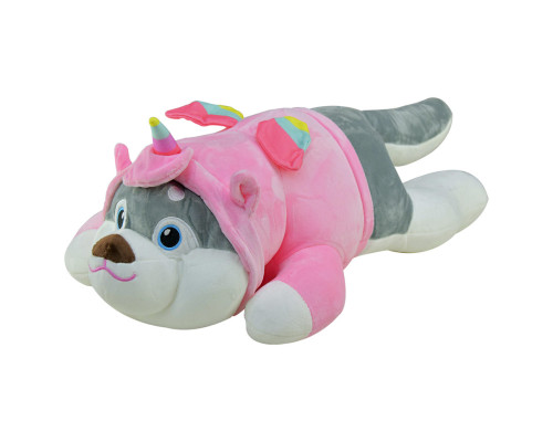 Мягкая игрушка подушка M45503 собачка 60см Розовый