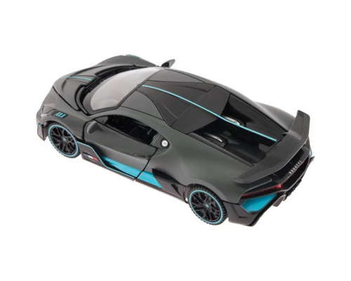 Автомодель інерційна Bugatti DIVO Rastar 64200 grey 1:32