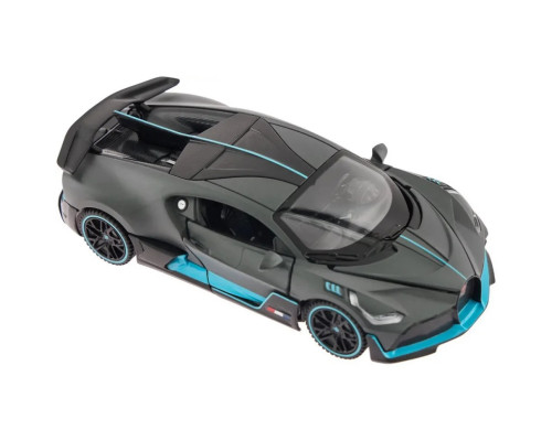 Автомодель інерційна Bugatti DIVO Rastar 64200 grey 1:32