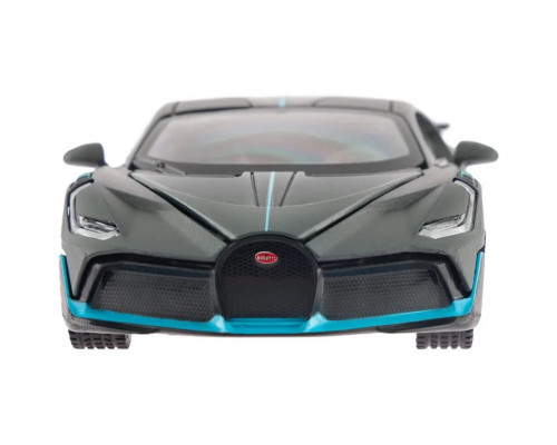 Автомодель інерційна Bugatti DIVO Rastar 64200 grey 1:32