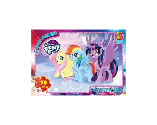 Детские пазлы "My little Pony" MLP014, 70 элементов