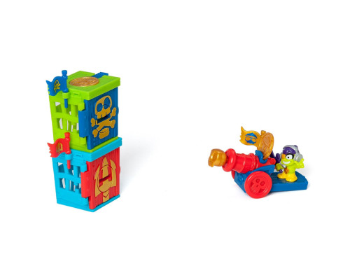 Детский игровой набор с фигурками "Пиратские приключения" PIRATIX PPX1D226IN00 серии "Golden Treasure"