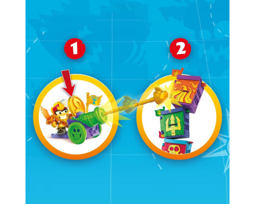 Детский игровой набор с фигурками "Пиратские приключения" PIRATIX PPX1D226IN00 серии "Golden Treasure"