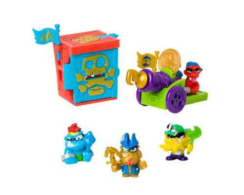 Детский игровой набор с фигурками "Пиратские приключения" PIRATIX PPX1D226IN00 серии "Golden Treasure"