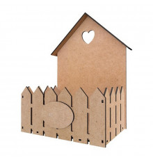 Заготовка для декорування "Будиночок" FDPO-402 для фруктів, солодощів, квітів