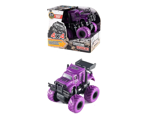 Машинка інерційна BY502-1, відкрита коробка 16*11, 5*13, 5см Фіолетовий