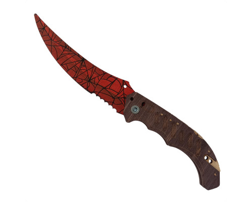 Ніж дерев'яний сувенірний  "ФЛІП ПАВУК" FLI-S