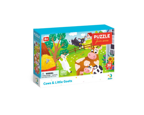 Дитячий пазл "Корови й козенята" 300683, 30 елементів