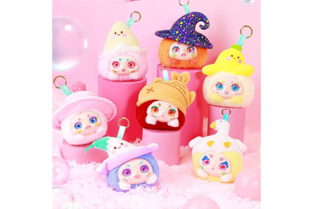 Колекційна м'яка іграшка з кільцем "Милашки в капелюшках" POP TOP 556022 в асортименті