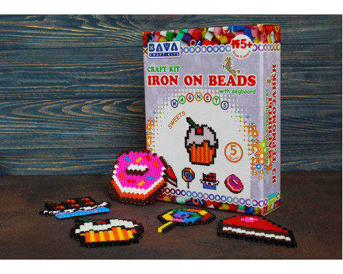 Магніти з термомозаїки "Солодощі" (TM-007) набір для творчості