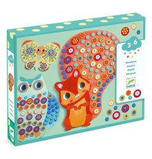 Набор для творчества Алмазная мозаика "Белочка" DJECO DJ08897