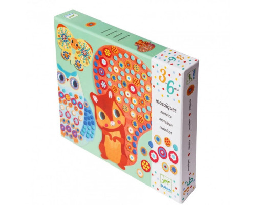 Набор для творчества Алмазная мозаика "Белочка" DJECO DJ08897