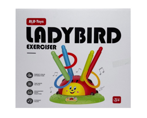 Джампинговый игровой центр 3 в 1 "Ladydird" 158-14C