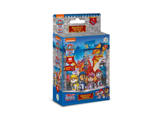 Детский магнитный пазл "Рыцари" 200651, 40 элементов