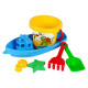 Дитячий ігровий набір "Кораблик 3" 2889TXK з відерцем