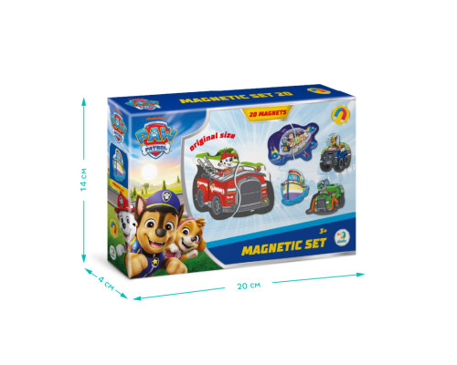 Детский набор магнитов "Дорожные приключения" 200667, 20 больших магнитов