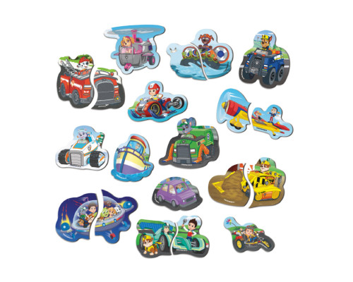 Детский набор магнитов "Дорожные приключения" 200667, 20 больших магнитов