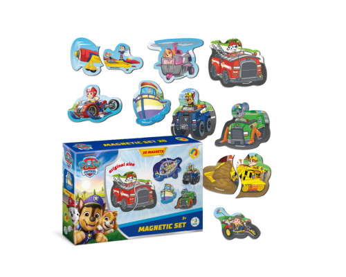 Детский набор магнитов "Дорожные приключения" 200667, 20 больших магнитов