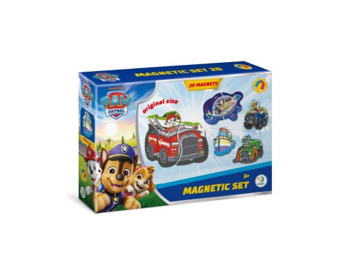 Детский набор магнитов "Дорожные приключения" 200667, 20 больших магнитов
