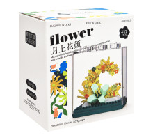 Дитячий Конструктор Flower Language 7345 у колбі, 327 деталей