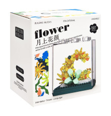 Дитячий Конструктор Flower Language 7345 у колбі, 327 деталей