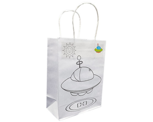 Дитяча розмальовка "Тарілка НЛО" 23-201-5 з фломастерами