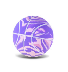 Детский мяч Попрыгунчик Баскетбол PR2519(Violet) резиновый 6 см