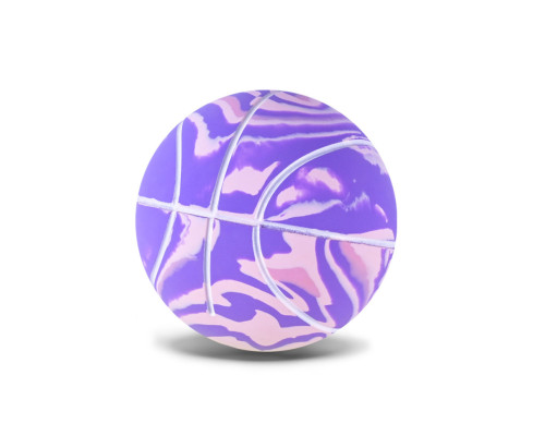 Детский мяч Попрыгунчик Баскетбол PR2519(Violet) резиновый 6 см