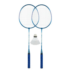 Набір для гри Бадмінтон BD23556(Blue) 2 ракетки, волан, чохол