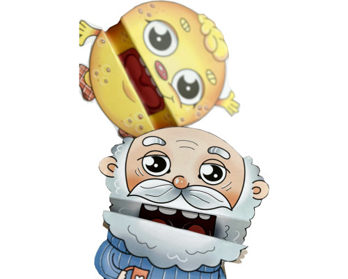 Картонний набір для лялькового театру "Українські казки" 0089-VCHR Укр