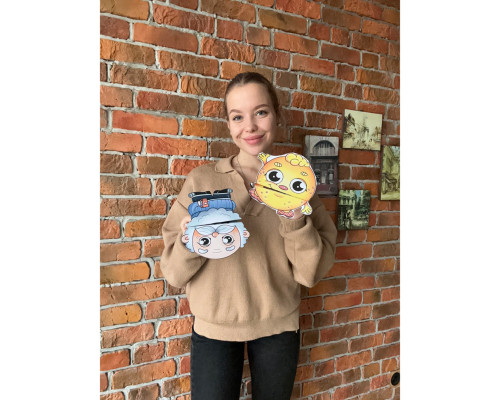 Картонний набір для лялькового театру "Українські казки" 0089-VCHR Укр